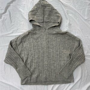 Women’s Gray Hooded Sweater